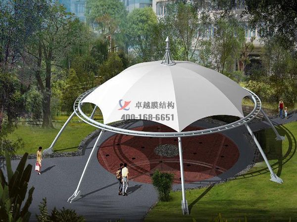 哈密張拉<font color='red'>膜結構景觀</font>設計施工【案例圖片】