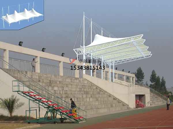 明溪<font color='red'>膜結構看臺</font>/主席臺/舞臺【膜結構施工】