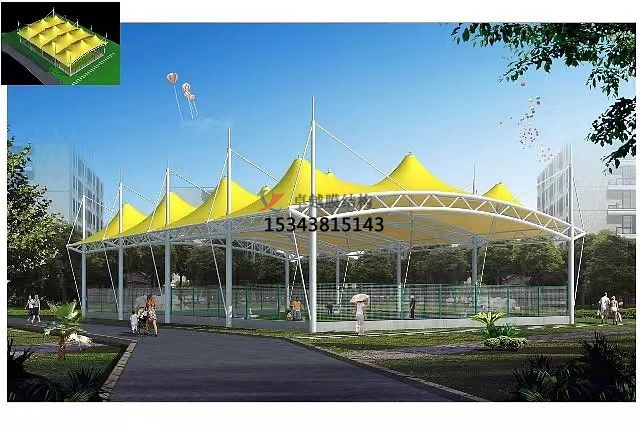 籃球場膜結(jié)構可以用多久